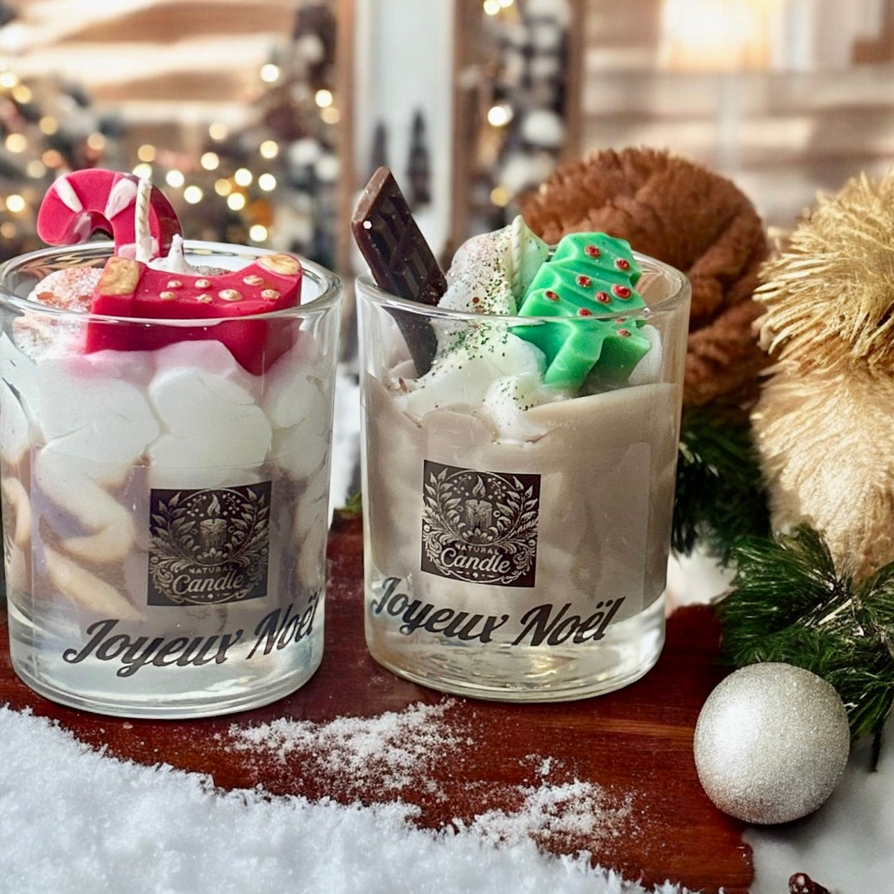 Mini Bougie Joyeux Noël