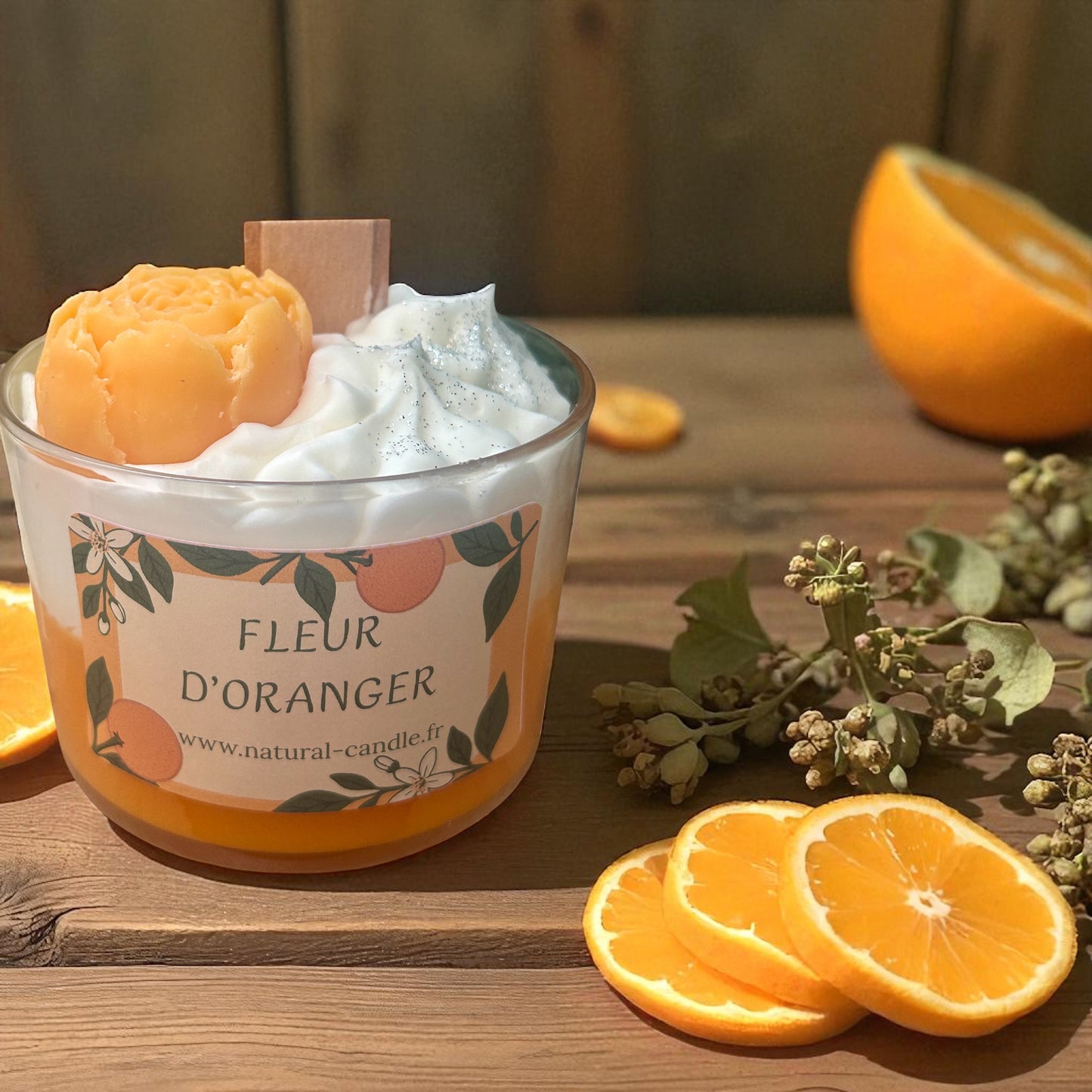 Bougie Fleur d'Oranger