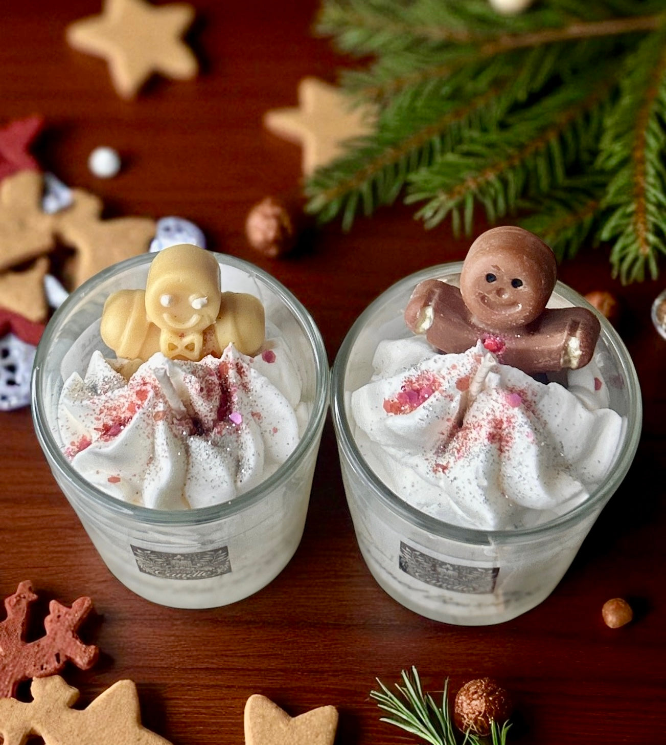 Mini Bougie Caramel Beurre Salé de Noël