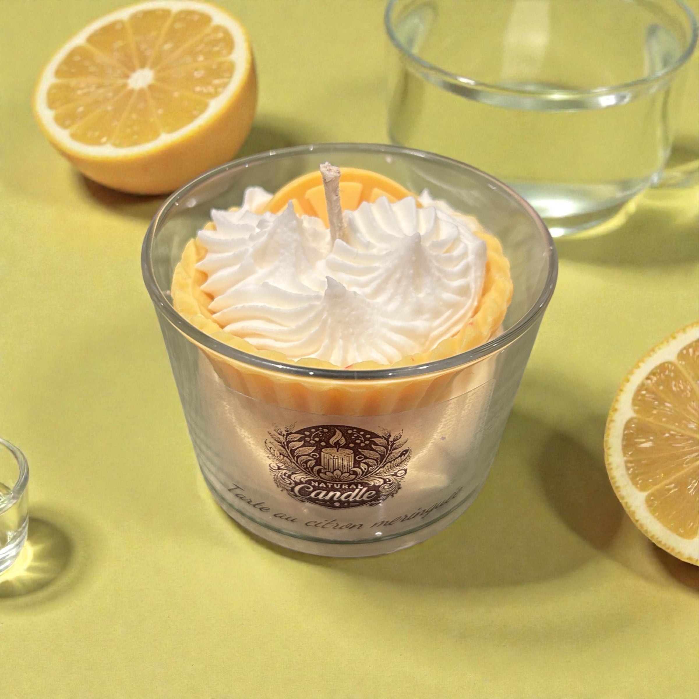 Bougie Tarte au citron meringuée