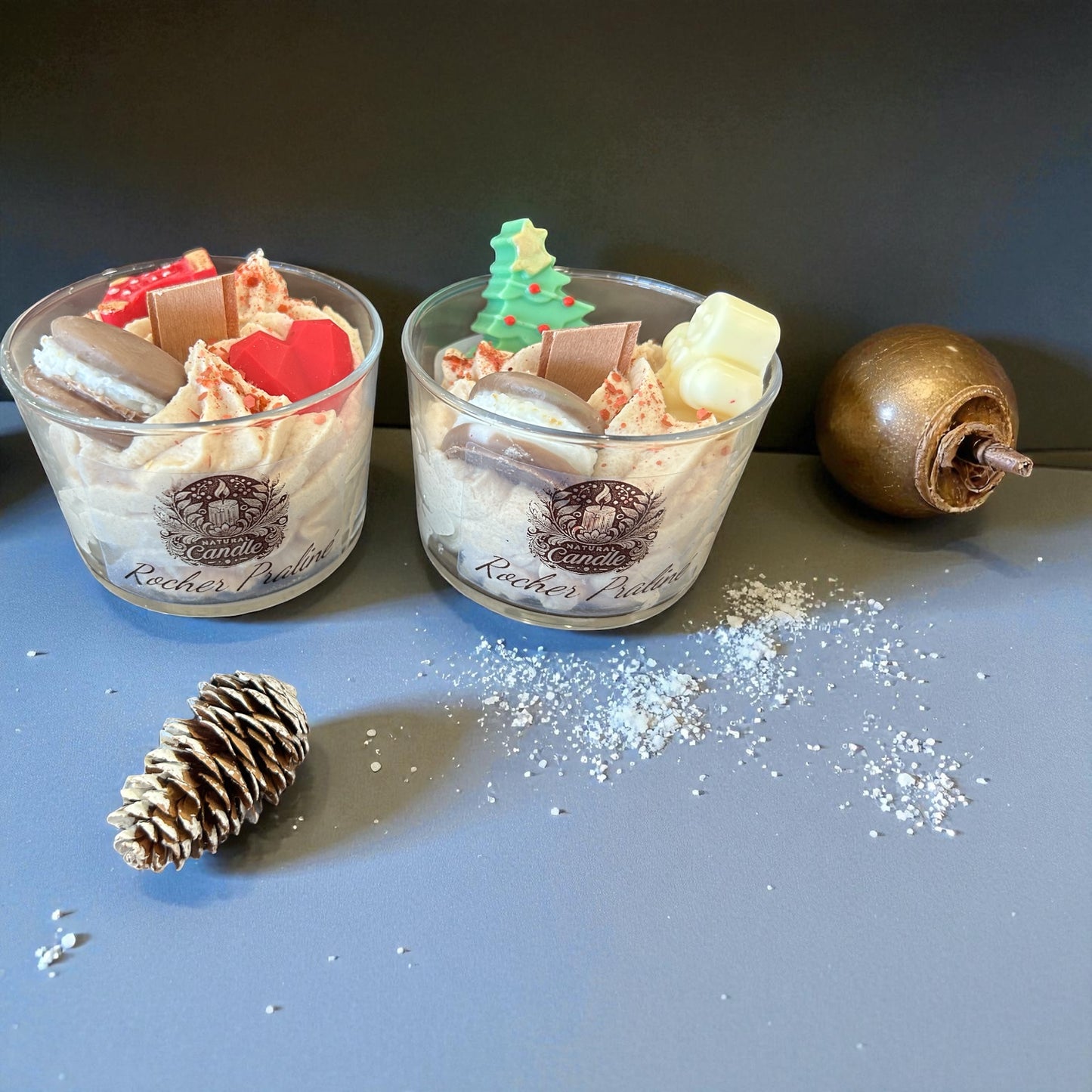 Bougie Rocher Praliné