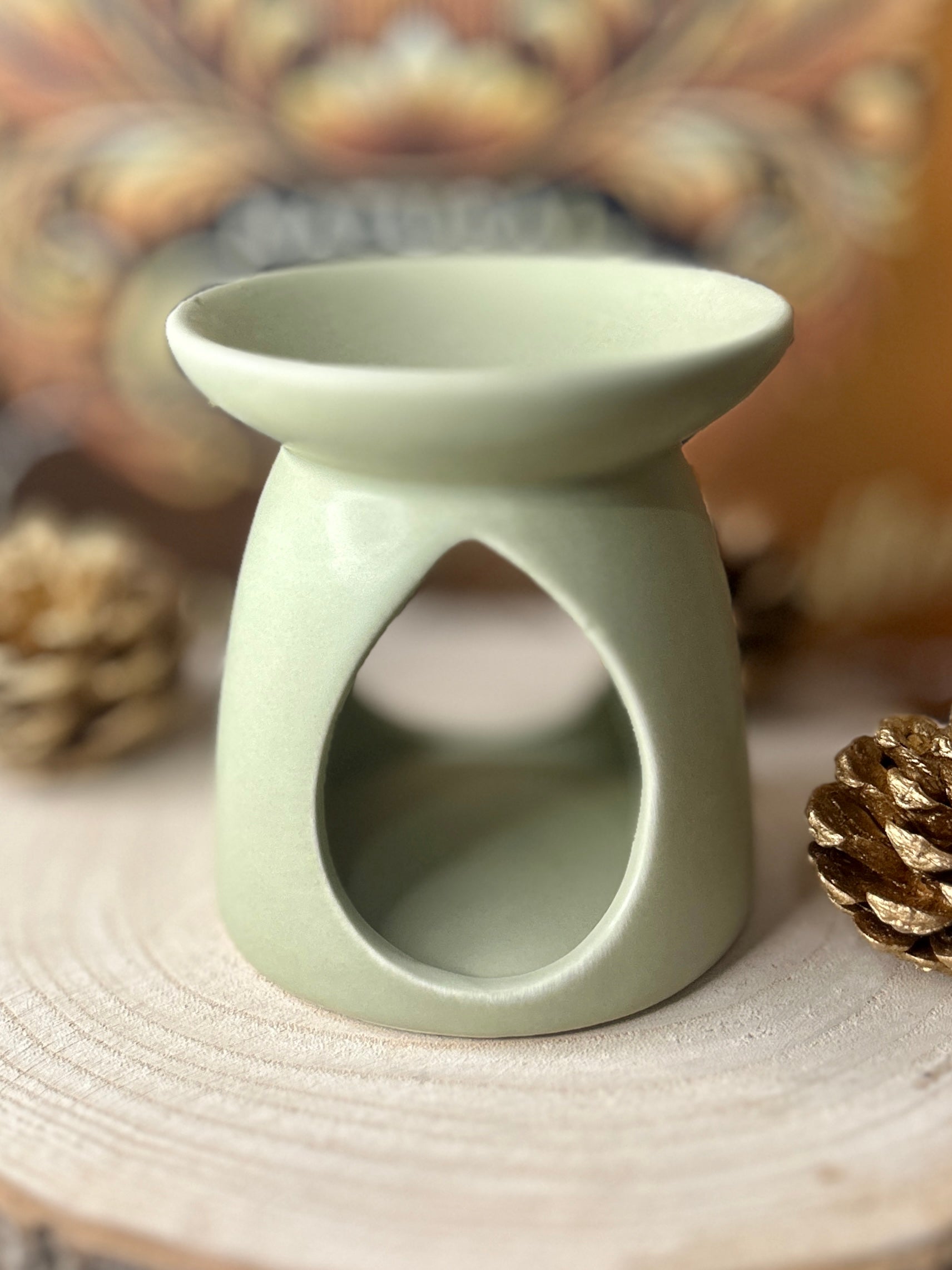 Brûleur Vert Pastel