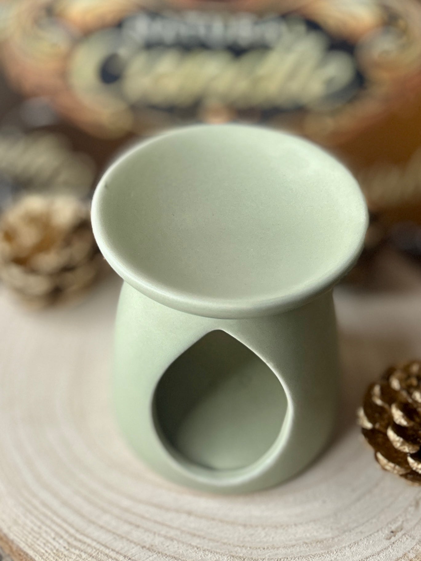 Brûleur Vert Pastel