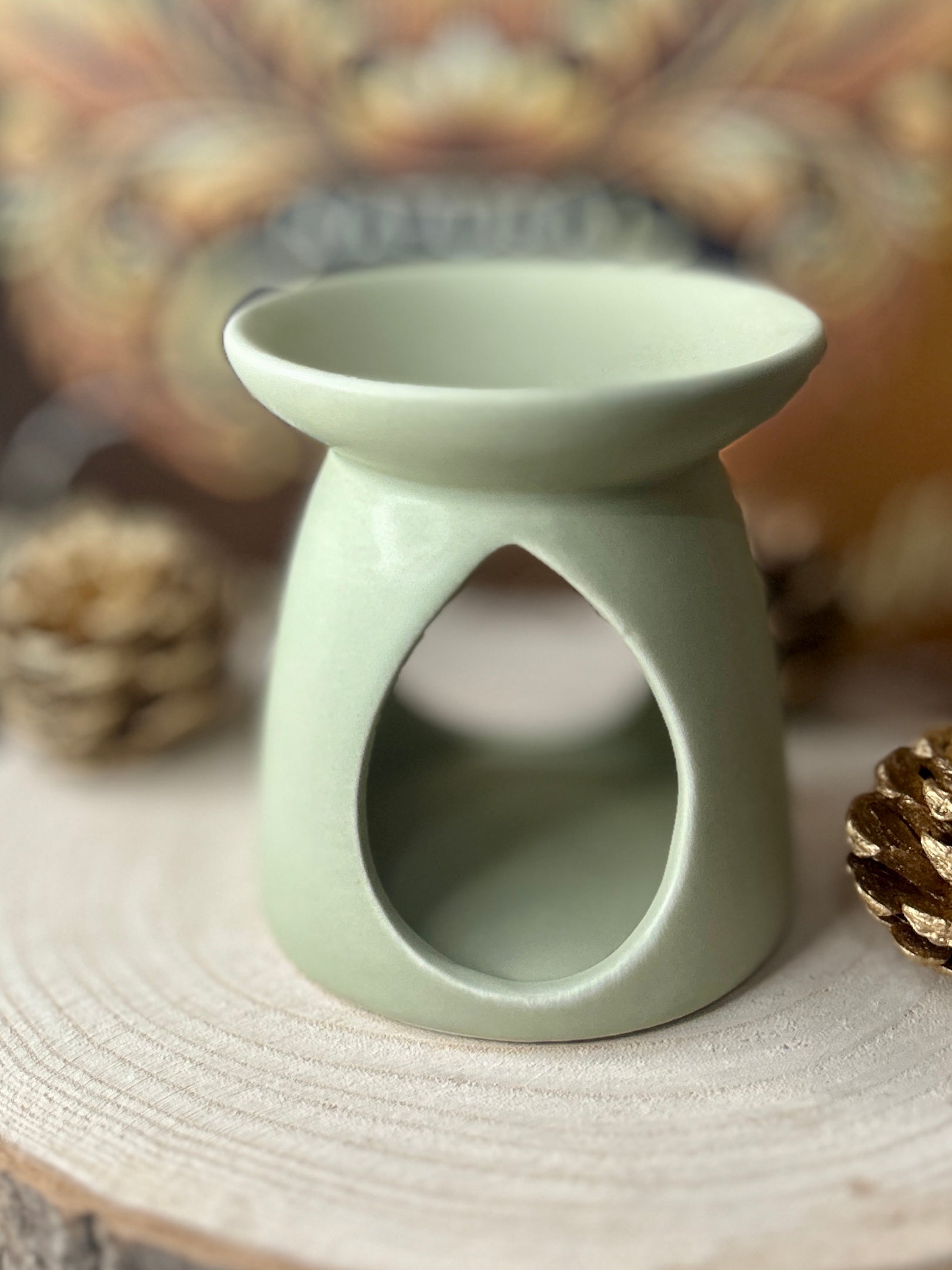 Brûleur Vert Pastel