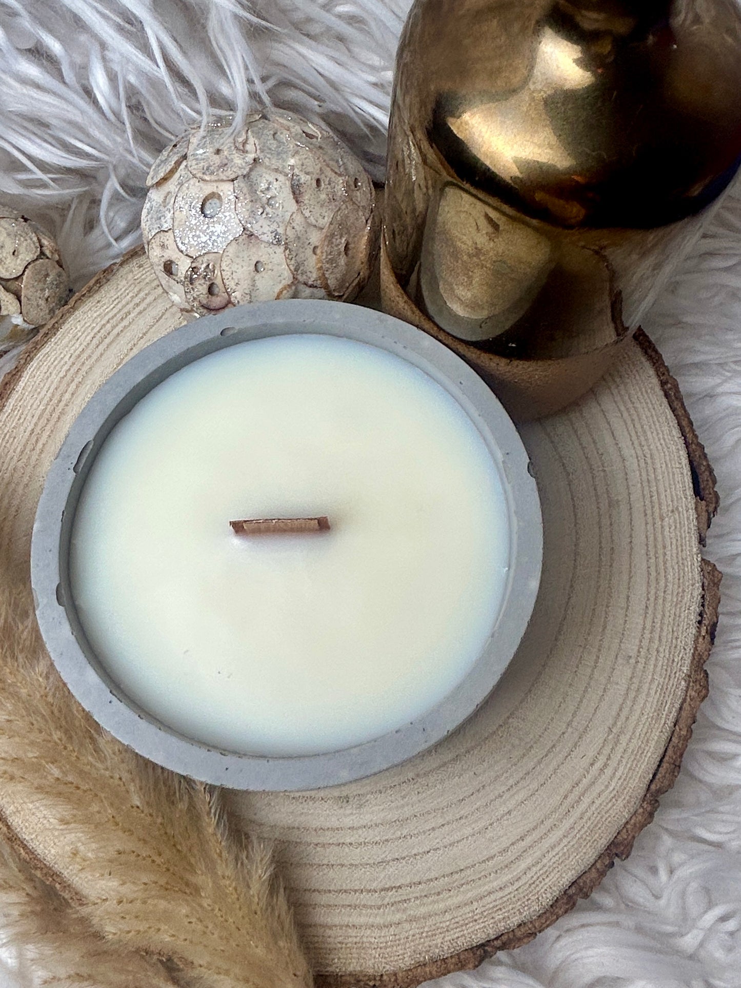 Bougie Contenant Béton