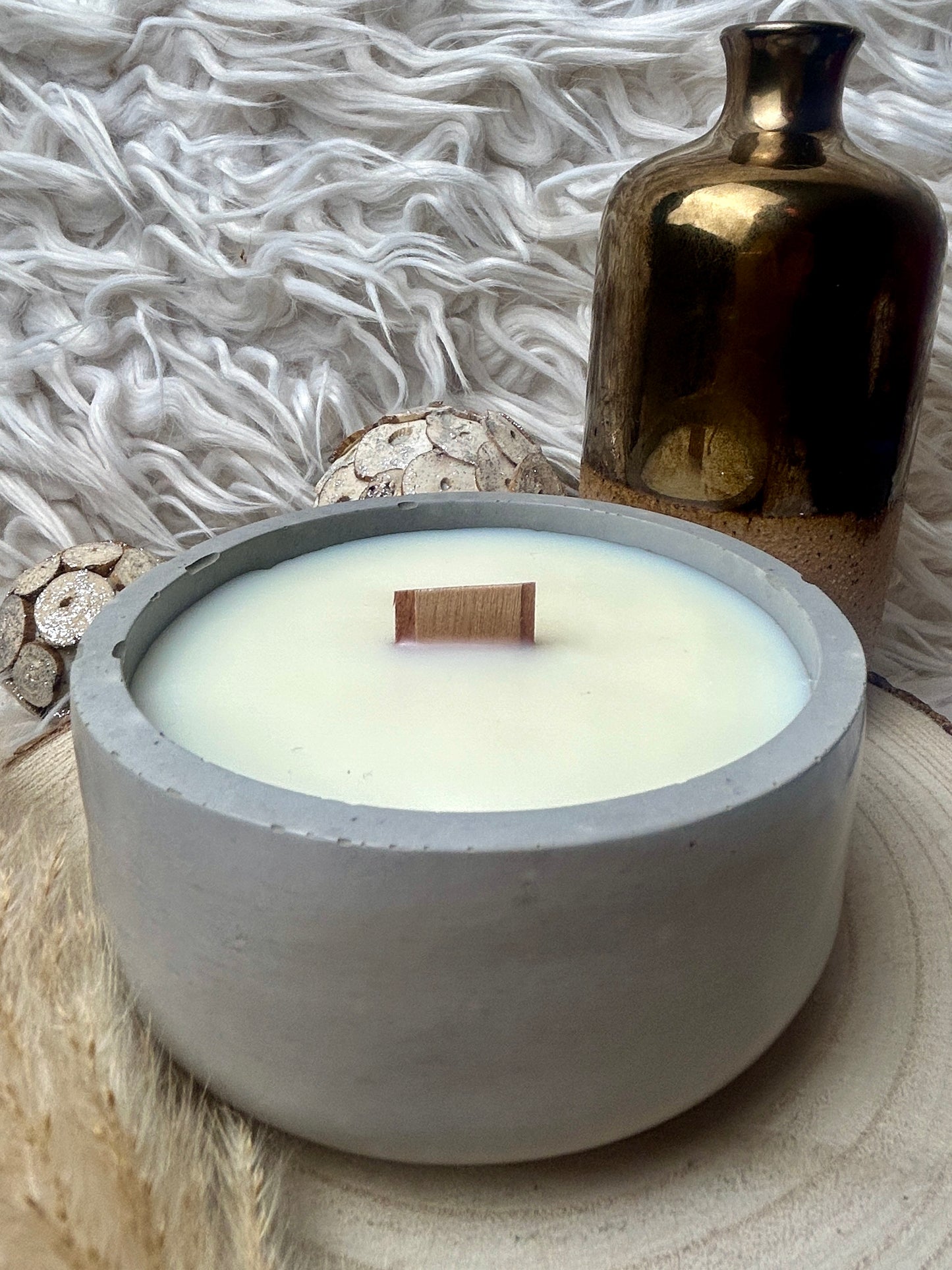 Bougie Contenant Béton