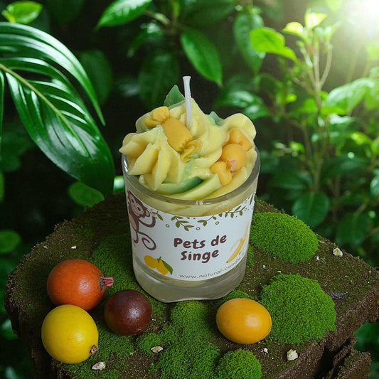 Mini Bougie Pets de Singe
