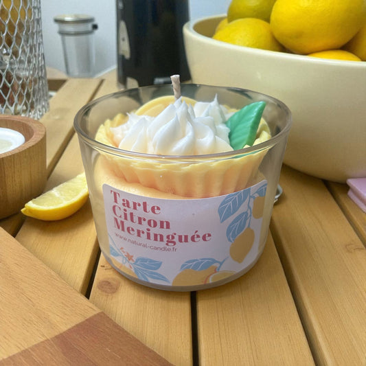 Bougie Tarte au citron meringuée
