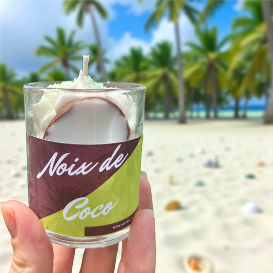 Mini Bougie Noix de coco