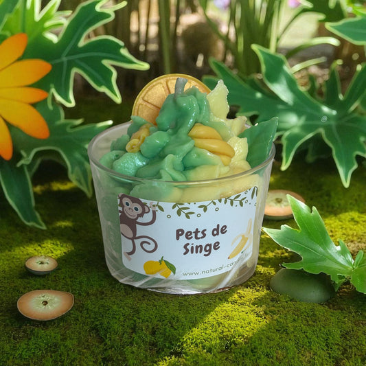 Bougie Pets de Singe