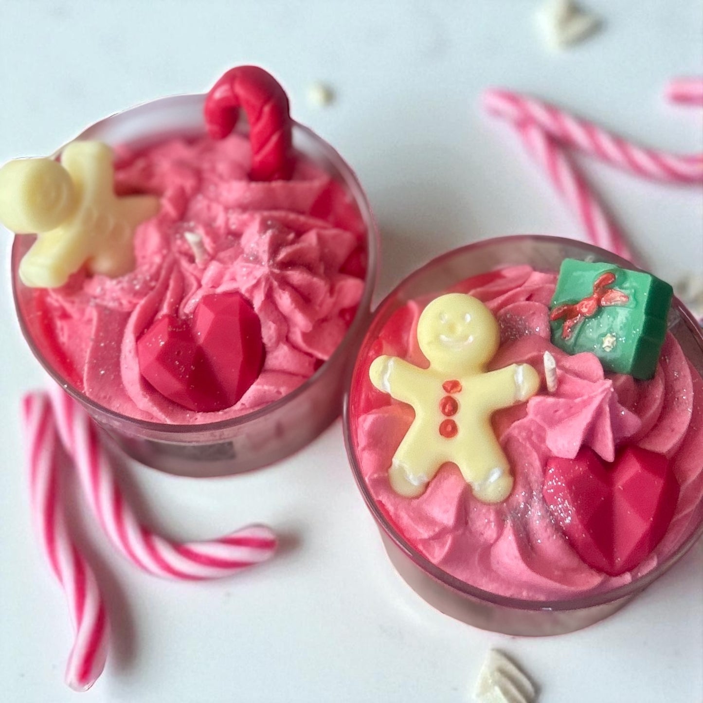 Bougie Pomme d'Amour de Noël