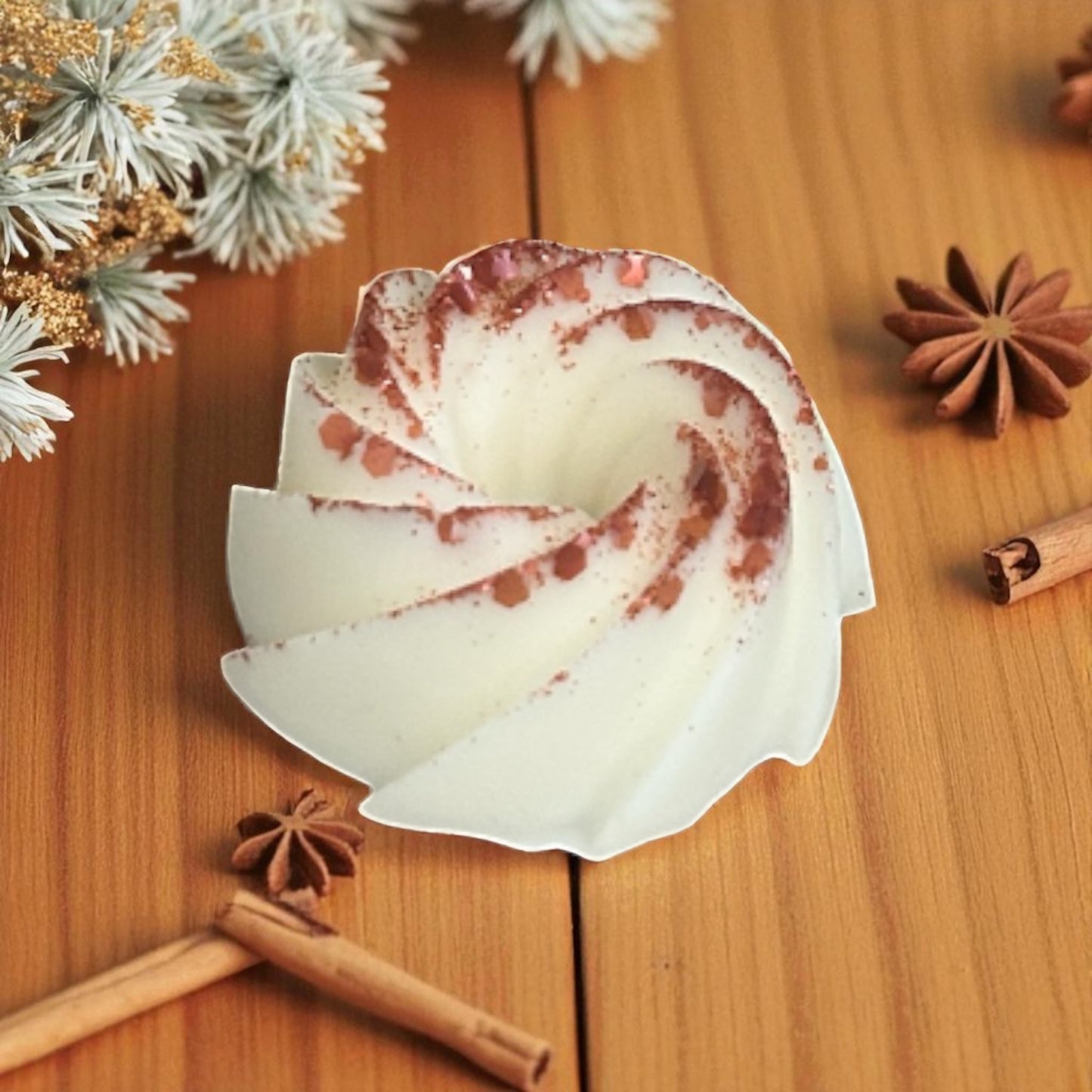 Fondant Spirale de Noël