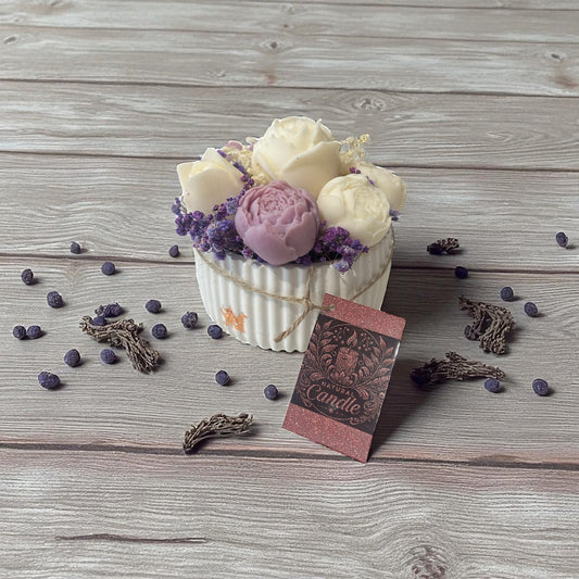 Bouquet de fondants parfumés Lilas
