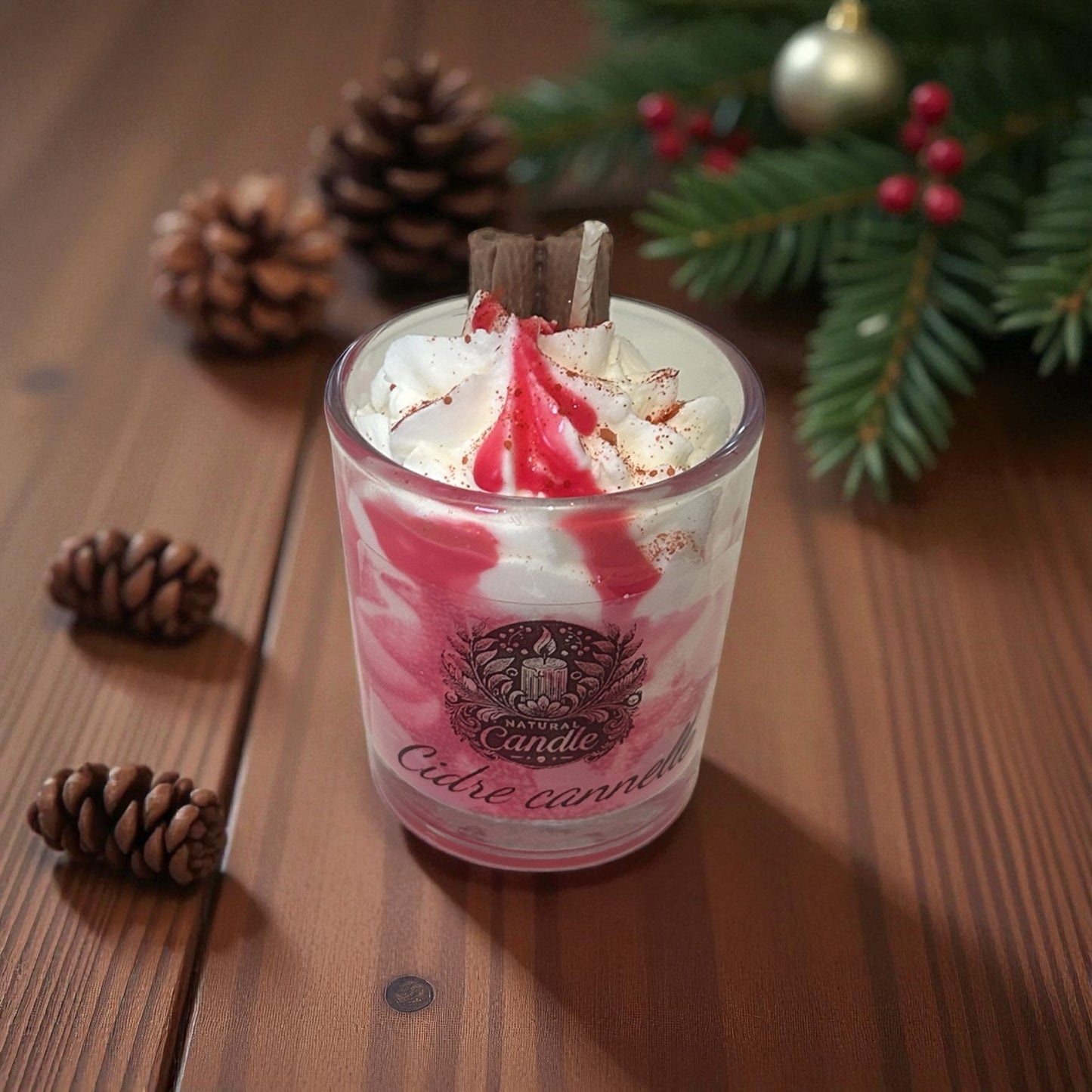 Mini bougie cidre cannelle