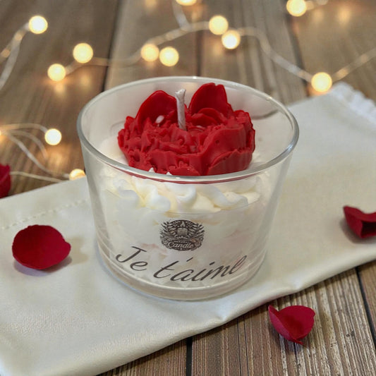 Bougie "Je t'aime"