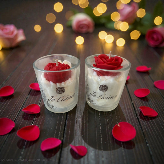 Mini bougies "Je t'aime"